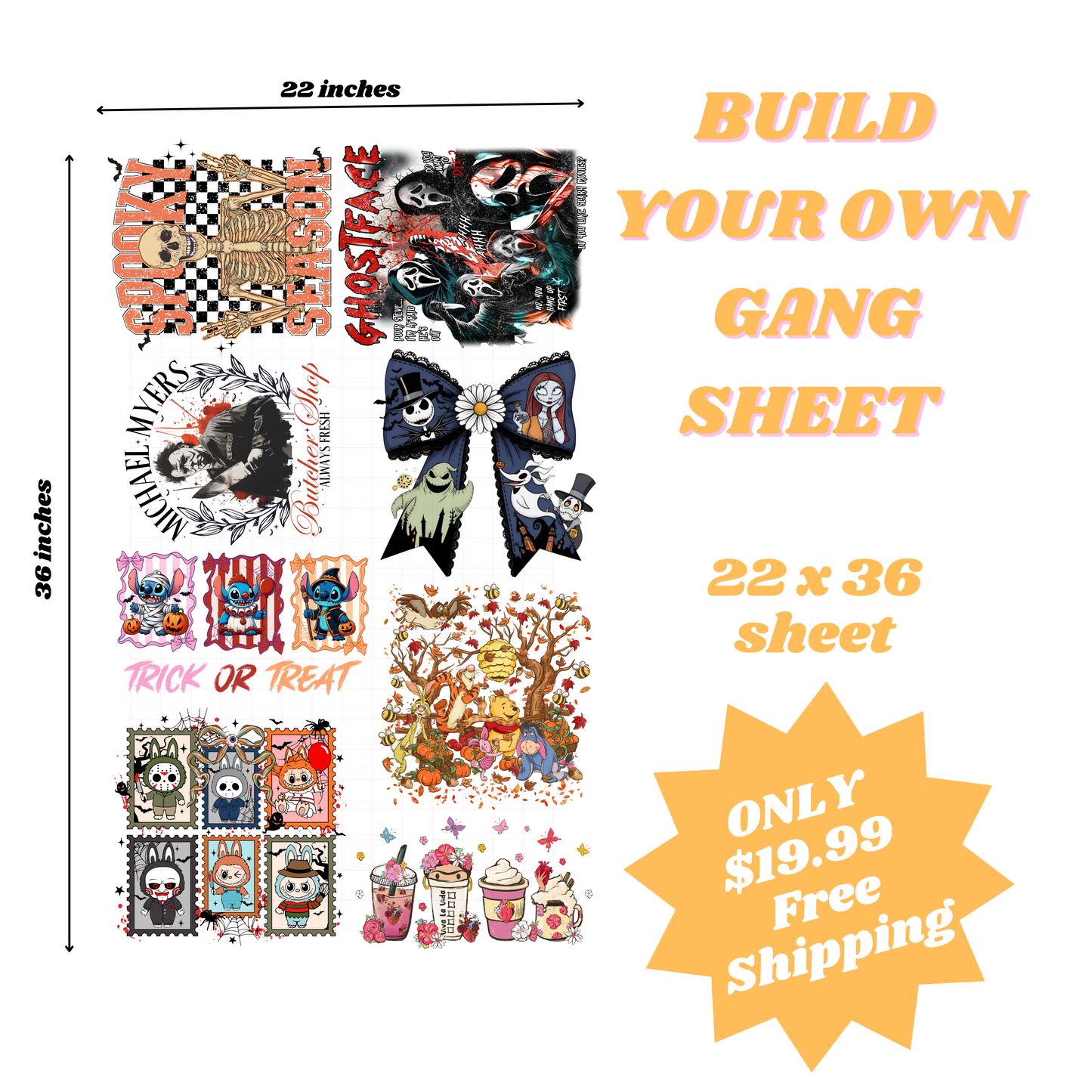 DTF Gang Sheet 22x36