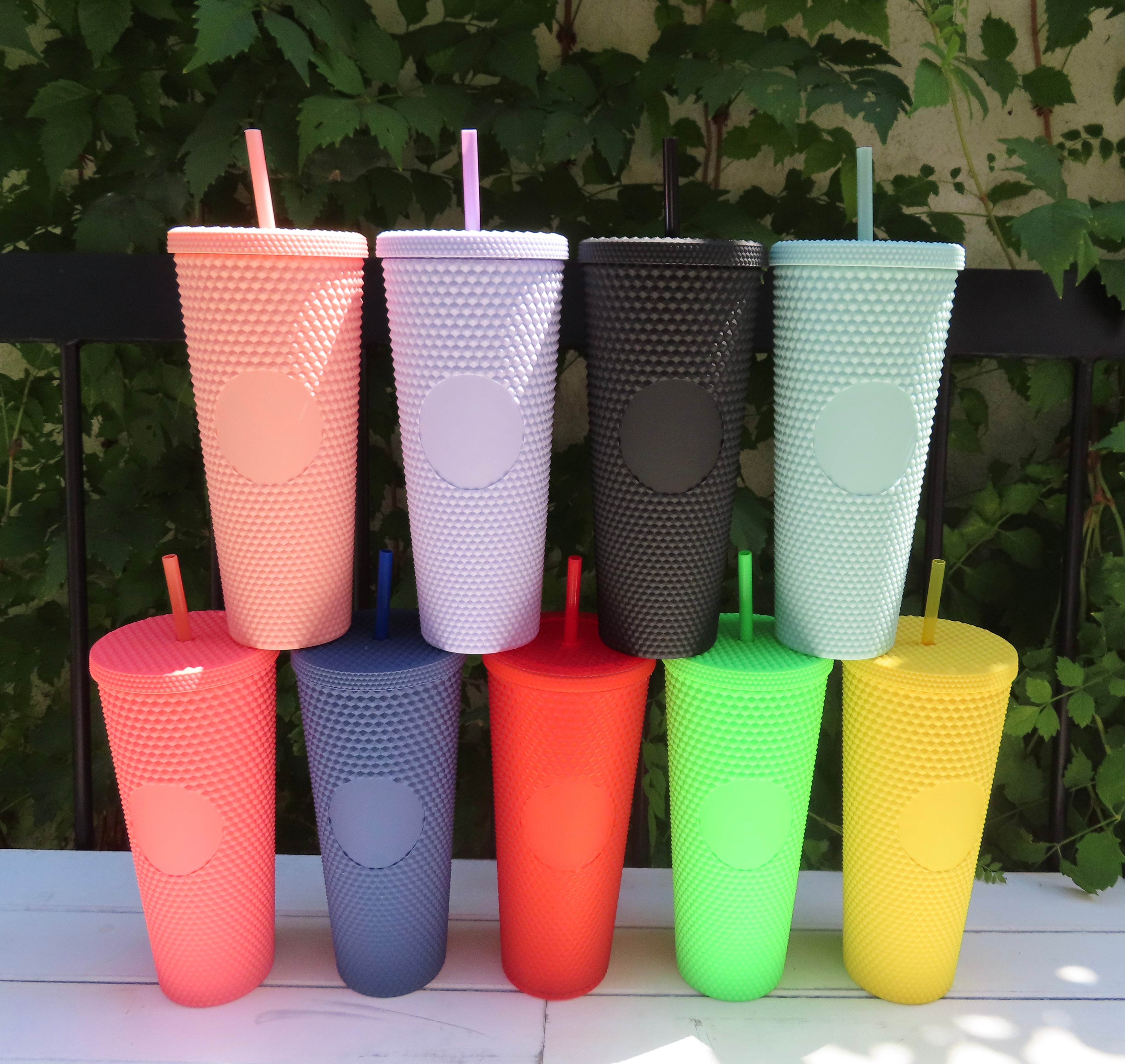 24oz Matte Studded Cup – All Things Blank