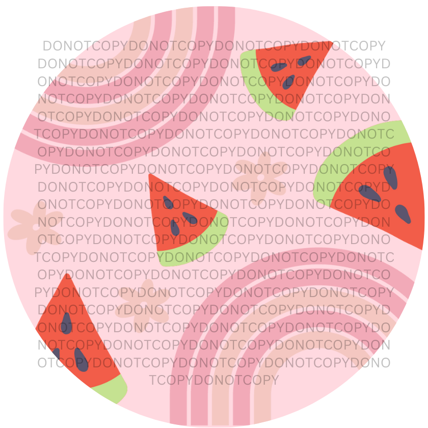 Watermelon Rainbow Wrap