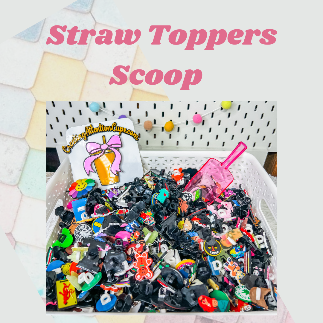 Straw Toppers Scoop