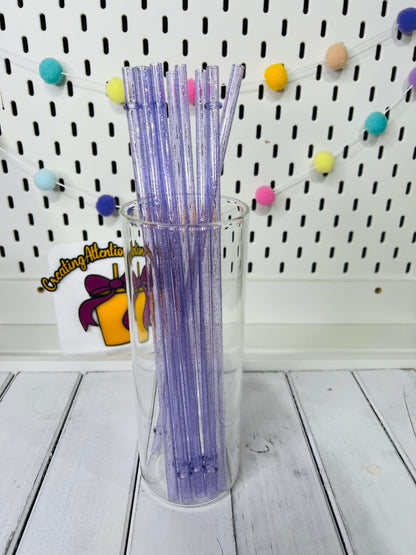 Glitter Straws Set of 10