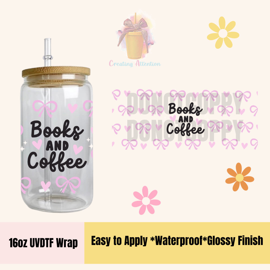 Books and Coffee Wrap