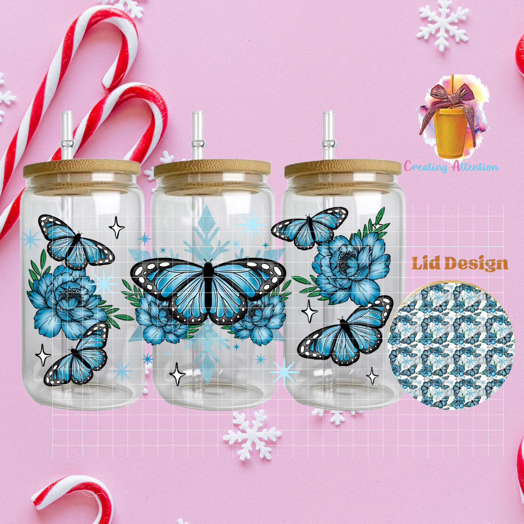 Butterfly Christmas Cup