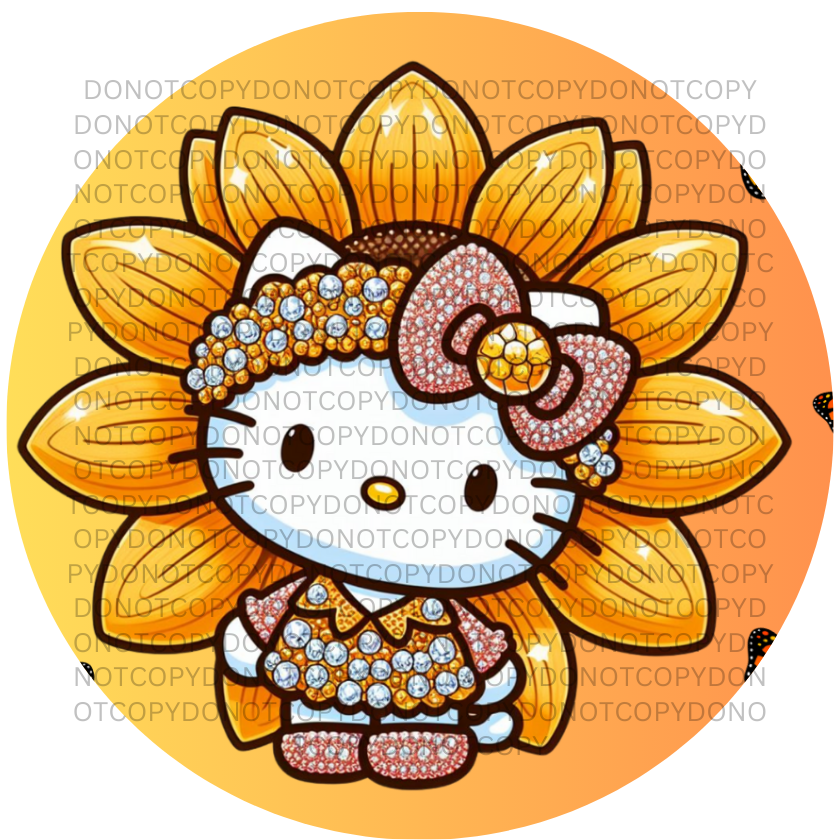 Sunflower Kitty Wrap