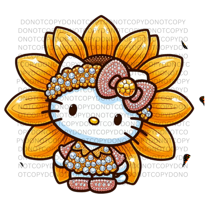 Sunflower Kitty Wrap