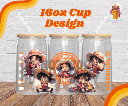 Luffy Coffee Wrap