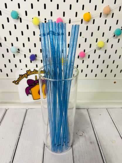 Glitter Straws Set of 10