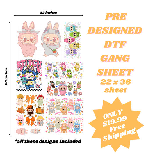 Pre Designed Sheet 003