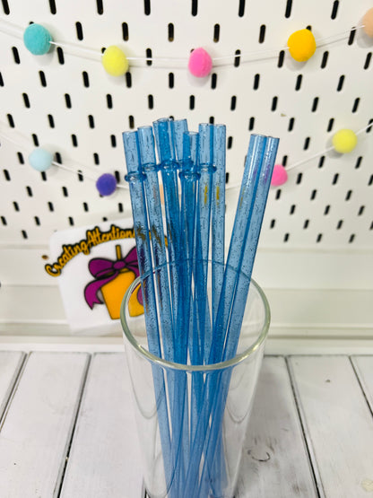 Glitter Straws Set of 10