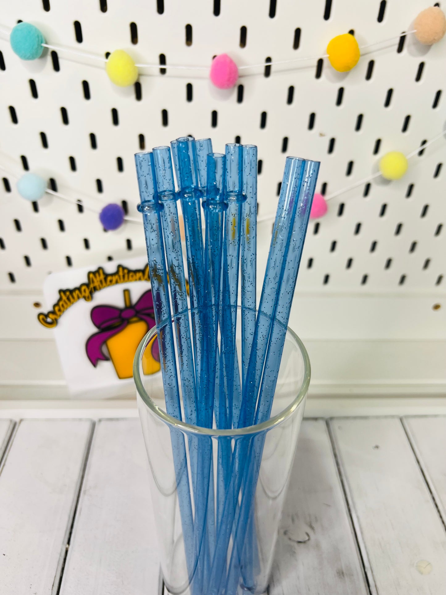 Glitter Straws Set of 10